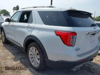 2023 Ford Explorer King Ranch z VIN 1FM5K8LC5PGB63003, wystawiony jako IAAI lot #41951954 z przebiegiem Nie podano mil oraz . Historia ofert i sprzedaży dostępna na DreamBid. Obrazek 3.