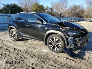 2018 Lexus NX with VIN JTJBARBZ0J2151803, listed as a Copart auction lot 43725645 with 141,170 mi miles and Salvage Title. Bid and sale history available at carsss.com. Image 4.