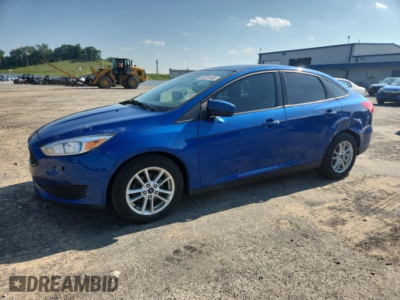 2018 Ford Focus SE with VIN 1FADP3F28JL221214, listed as a Copart auction lot 64575185 with 83,967 mi miles and Non repairable. Bid and sale history available at DreamBid. Image 1.