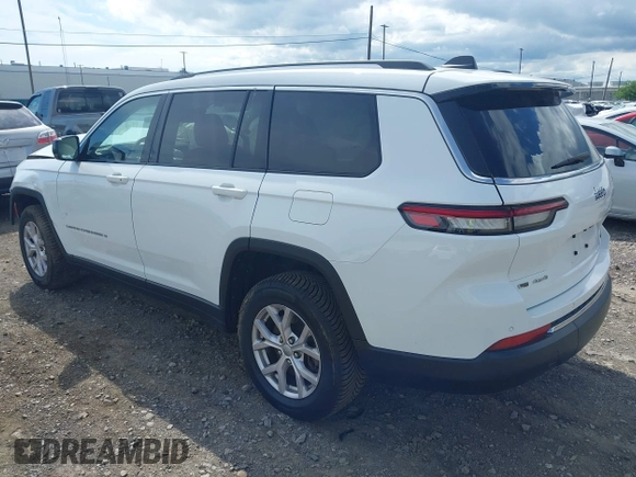 2022 Jeep Grand Cherokee Limited with VIN 1C4RJKBG7N8555451, listed as a IAAI auction lot 42670111 with 51,520 mi miles and . Bid and sale history available at DreamBid. Image 3.