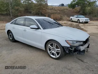 2015 Audi A6 2.0T Premium with VIN WAUCFAFC6FN009913, listed as a Copart auction lot 77592014 with 0 mi miles and Clean Title. Bid and sale history available at carsss.com. Image 4.