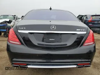 2016 Mercedes-Benz S 63 AMG with VIN WDDUG7JB0GA235269, listed as a Copart auction lot 54763815 with Not Provided miles and Salvage Title. Bid and sale history available at carsss.com. Image 6.
