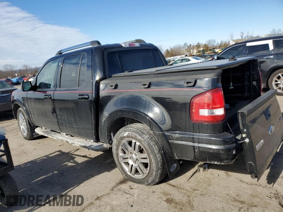 2008 Ford Explorer Sport Trac Limited with VIN 1FMEU53E38UA07717, listed as a Copart auction lot 42933155 with 124,850 mi miles and Salvage title. Bid and sale history available at DreamBid. Image 2.