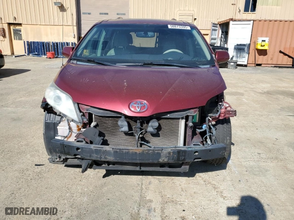 2014 Toyota Sienna XLE with VIN 5TDYK3DC4ES444487, listed as a Copart auction lot 50873395 with 230,650 mi miles and Salvage Title. Bid and sale history available at carsss.com. Image 5.
