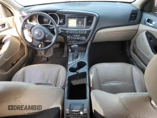 2015 Kia Optima EX with VIN 5XXGN4A72FG404167, listed as a Copart auction lot 53261445 with 156,517 mi miles and Salvage Title. Bid and sale history available at carsss.com. Image 8.