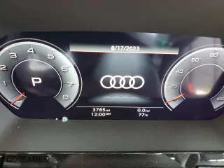 2023 Audi A3 Premium Plus with VIN WAUHUDGY6PA080545, listed as a Copart auction lot 69061353 with 3,765 mi miles. Bid and sale history available at carsss.com. Image 9.