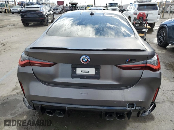 2022 BMW M4 Competition z VIN WBS33AZ00NCH76823, wystawiony jako Copart lot #48076435 z przebiegiem 42 493 mil mil oraz Szkoda całkowita • Salvage title. Historia ofert i sprzedaży dostępna na DreamBid. Obrazek 6.