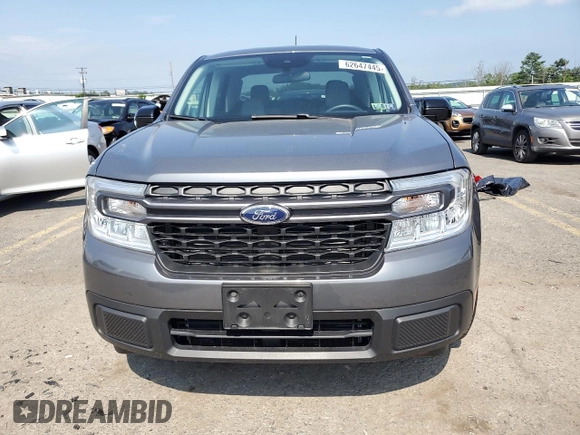 2024 Ford Maverick XLT with VIN 3FTTW8H3XRRA17474, listed as a Copart auction lot 62647445 with 15,390 mi miles and Salvage title. Bid and sale history available at DreamBid. Image 5.