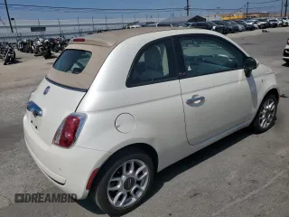2015 FIAT 500 Pop z VIN 3C3CFFDR6FT520064, wystawiony jako Copart lot #56237695 z przebiegiem 78 648 mil mil oraz Szkody całkowita. Historia ofert i sprzedaży dostępna na DreamBid. Obrazek 3.