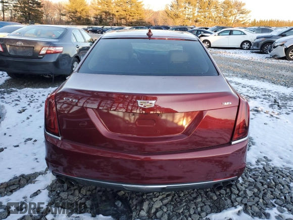 2017 Cadillac CT6 AWD with VIN 1G6KB5RS2HU169965, listed as a Copart auction lot 79189994 with 72,637 mi miles and Salvage title. Bid and sale history available at DreamBid. Image 6.
