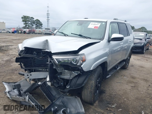 2022 Toyota 4Runner SR5 with VIN JTEMU5JR4N6054529, listed as a IAAI auction lot 41184357 with 47,628 mi miles and . Bid and sale history available at DreamBid. Image 17.