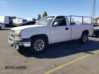 2004 Chevrolet Silverado 1500 Work Truck with VIN 1GCEC14X74Z320752, listed as a Copart auction lot 77087214 with 317,788 mi miles and Salvage Title. Bid and sale history available at carsss.com. Image 1.