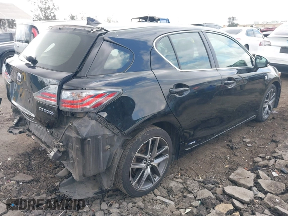 2014 Lexus CT 200h with VIN JTHKD5BH7E2176857, listed as a IAAI auction lot 42128567 with 151,899 mi miles and . Bid and sale history available at DreamBid. Image 4.