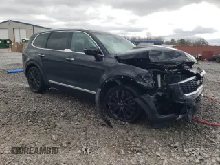 2022 Kia Telluride SX z VIN 5XYP5DHC1NG197302, wystawiony jako Copart lot #49630125 z przebiegiem 61 146 mil mil oraz Szkoda całkowita • Salvage title. Historia ofert i sprzedaży dostępna na DreamBid. Obrazek 4.