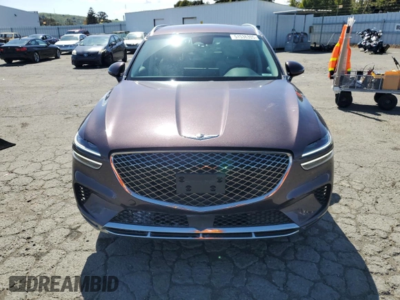 2023 Genesis GV70 2.5T with VIN KMUMADTB9PU095628, listed as a Copart auction lot 51536305 with 49,853 mi miles and Salvage Title. Bid and sale history available at DreamBid. Image 5.