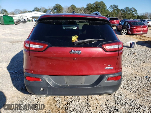 2016 Jeep Cherokee Altitude with VIN 1C4PJLCS3GW287612, listed as a Copart auction lot 46128365 with 99,793 mi miles and Salvage Title. Bid and sale history available at carsss.com. Image 6.