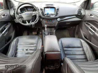 2017 Ford Escape Titanium with VIN 1FMCU9J98HUB68357, listed as a Copart auction lot 53839855 with 252,398 mi miles and Clean Title. Bid and sale history available at carsss.com. Image 8.