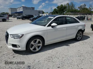2017 Audi A3 Premium with VIN WAUAUGFF5H1057052, listed as a Copart auction lot 61732915 with 147,649 mi miles and Salvage title. Bid and sale history available at DreamBid. Image 1.