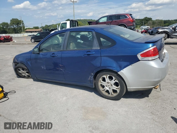 2009 Ford Focus SES with VIN 1FAHP36N19W205054, listed as a Copart auction lot 67708114 with 345,201 mi miles and Salvage Title. Bid and sale history available at carsss.com. Image 2.