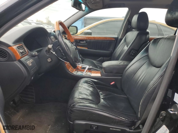 2003 Lexus LS 430 with VIN JTHBN30FX30098697, listed as a Copart auction lot 49048675 with 257,035 mi miles and Salvage Title. Bid and sale history available at carsss.com. Image 7.