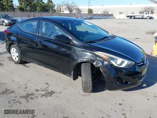 2016 Hyundai Elantra SE with VIN 5NPDH4AE0GH778355, listed as a IAAI auction lot 41755230 with 175,851 mi miles. Bid and sale history available at carsss.com. Image 1.