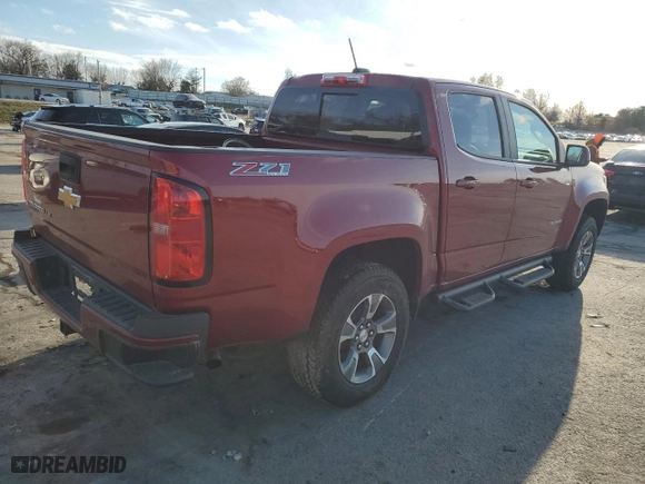 2020 Chevrolet Colorado 4WD Z71 with VIN 1GCGTDEN6L1112656, listed as a Copart auction lot 84153354 with 16,493 mi miles and Salvage Title. Bid and sale history available at carsss.com. Image 3.