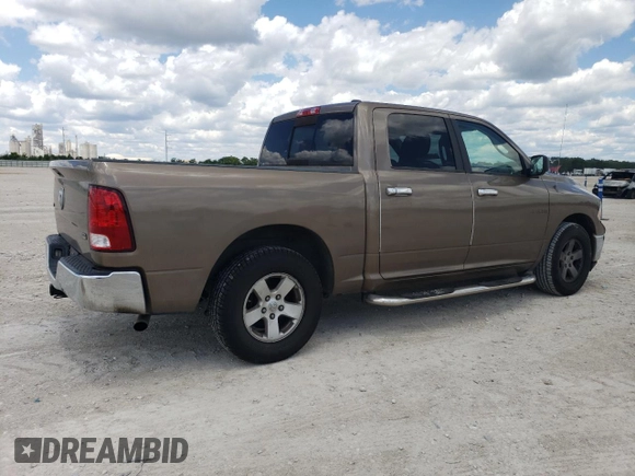 2009 Dodge 1500 SLT with VIN 1D3HB13P89S750668, listed as a Copart auction lot 56528835 with 124,059 mi miles and Clean Title. Bid and sale history available at DreamBid. Image 3.