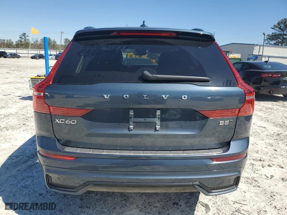 2024 Volvo XC60 Plus Dark Theme with VIN YV4L12RL2R1762432, listed as a Copart auction lot 48196165 with 8,932 mi miles and Salvage Title. Bid and sale history available at carsss.com. Image 6.