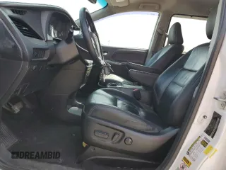 2015 Toyota Sienna SE with VIN 5TDXK3DC7FS601720, listed as a Copart auction lot 59959325 with 262,419 mi miles and Salvage title. Bid and sale history available at DreamBid. Image 7.
