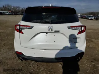 2020 Acura RDX w/Advance Pkg with VIN 5J8TC2H76LL019710, listed as a Copart auction lot 46147875 with 34,190 mi miles and Salvage Title. Bid and sale history available at carsss.com. Image 6.