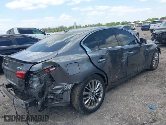 2019 Infiniti Q50 Luxe с VIN JN1EV7AP8KM541274, выставлен на аукционе IAAI как лот 42160208 с пробегом 35 434 миль миль и . История ставок и продаж доступна на DreamBid. Изображение 4.