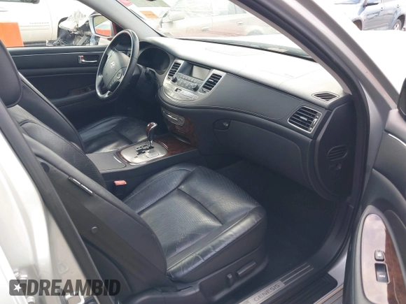 2009 Hyundai Genesis with VIN KMHGC46E29U036130, listed as a IAAI auction lot 41136708 with 145,256 mi miles and . Bid and sale history available at DreamBid. Image 5.