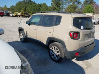 2015 Jeep Renegade Latitude with VIN ZACCJBBT0FPB67030, listed as a IAAI auction lot 41866195 with 120,618 mi miles. Bid and sale history available at carsss.com. Image 3.