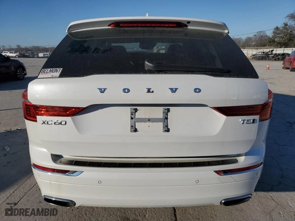 2021 Volvo XC60 Inscription with VIN YV4102RLXM1714521, listed as a Copart auction lot 46790415 with 14,921 mi miles and Salvage Title. Bid and sale history available at carsss.com. Image 6.