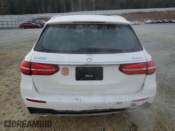 2019 Mercedes-Benz E 450 with VIN WDDZH6JB7KA683563, listed as a Copart auction lot 41882745 with 30,132 mi miles and Salvage Title. Bid and sale history available at DreamBid. Image 6.