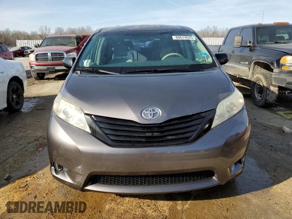 2012 Toyota Sienna with VIN 5TDZK3DC9CS205163, listed as a Copart auction lot 88674625 with 159,635 mi miles and Salvage title. Bid and sale history available at DreamBid. Image 5.