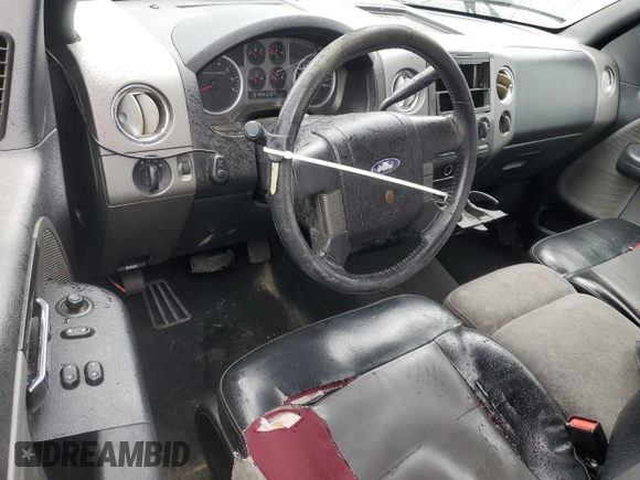 2004 Ford F-150 XL with VIN 1FTRF14574NB38189, listed as a Copart auction lot 48372435 with 273,991 mi miles and Salvage Title. Bid and sale history available at DreamBid. Image 8.