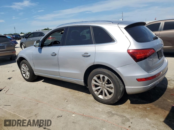 2016 Audi Q5 Premium Plus with VIN WA1L2AFPXGA142162, listed as a Copart auction lot 62697655 with 160,510 mi miles and Salvage title. Bid and sale history available at DreamBid. Image 2.