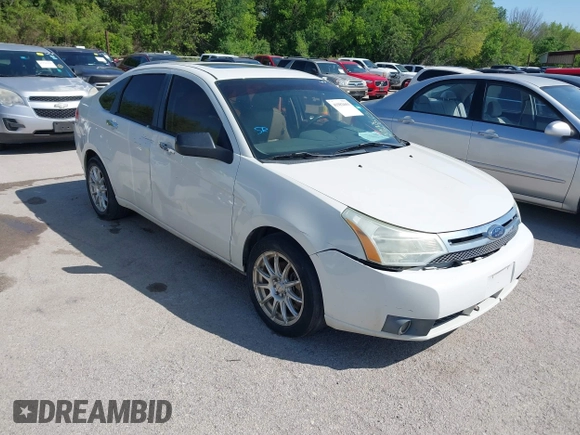 2010 Ford Focus SEL with VIN 1FAHP3HN2AW230823, listed as a IAAI auction lot 41982663 with 138,427 mi miles. Bid and sale history available at carsss.com. Image 1.
