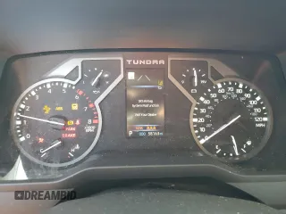 2023 Toyota Tundra SR with VIN 5TFKB5AA1PX021917, listed as a Copart auction lot 81721194 with 58,163 mi miles and Salvage title. Bid and sale history available at DreamBid. Image 9.