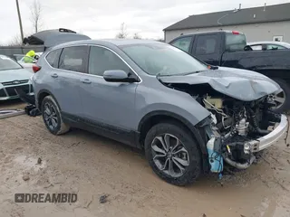2022 Honda CR-V EX-L with VIN 2HKRW2H87NH637733, listed as a IAAI auction lot 41723047 with 54,670 mi miles. Bid and sale history available at carsss.com. Image 1.