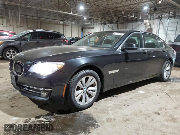 2015 BMW 7 Series 740Li xDrive with VIN WBAYF4C55FG291706, listed as a Copart auction lot 41992355 with 76,483 mi miles and Salvage Title. Bid and sale history available at carsss.com. Image 1.