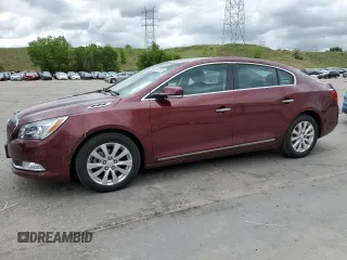 2015 Buick LaCrosse Leather with VIN 1G4GB5GR5FF156305, listed as a Copart auction lot 59049705 with 45,210 mi miles and Salvage title. Bid and sale history available at DreamBid. Image 1.