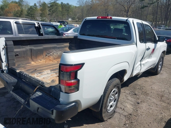 2024 Nissan Frontier S with VIN 1N6ED1CL0RN600097, listed as a IAAI auction lot 41879961 with 21,785 mi miles and . Bid and sale history available at DreamBid. Image 4.