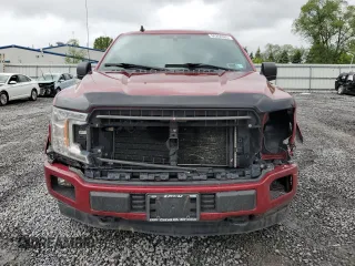 2019 Ford F-150 XL with VIN 1FTEW1E5XKFD24698, listed as a Copart auction lot 60204085 with 145,406 mi miles and Salvage title. Bid and sale history available at DreamBid. Image 5.