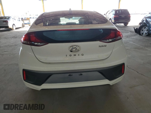 2022 Hyundai Ioniq SE with VIN KMHC75LC0NU266254, listed as a Copart auction lot 49628795 with 49,255 mi miles and Salvage Title. Bid and sale history available at DreamBid. Image 6.