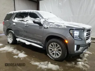 2021 GMC Yukon SLT with VIN 1GKS2BKD0MR429806, listed as a Copart auction lot 87789275 with 47,874 mi miles and Salvage Title. Bid and sale history available at carsss.com. Image 4.