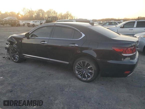 2014 Lexus LS 460 with VIN JTHCL5EF7E5021273, listed as a Copart auction lot 84321204 with 89,020 mi miles and Clean title. Bid and sale history available at DreamBid. Image 2.