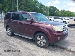 2009 Honda Pilot EX-L with VIN 5FNYF38539B016260, listed as a IAAI auction lot 42390334 with 186,958 mi miles and . Bid and sale history available at DreamBid. Image 1.