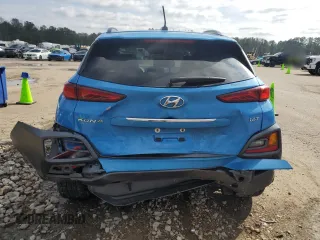 2018 Hyundai Kona Limited with VIN KM8K33A58JU147023, listed as a Copart auction lot 45004025 with 112,087 mi miles and Salvage Title. Bid and sale history available at carsss.com. Image 6.